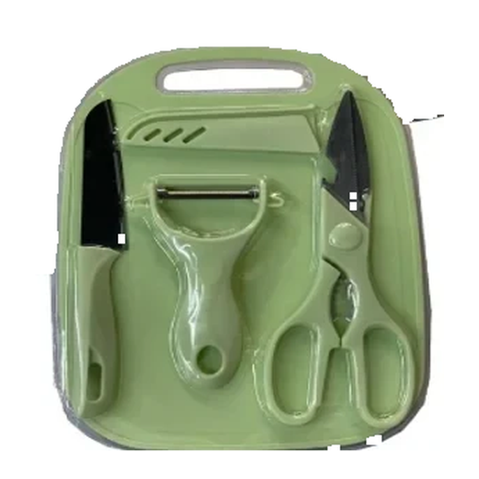 Kit de cozinha com 4 peças coloridas